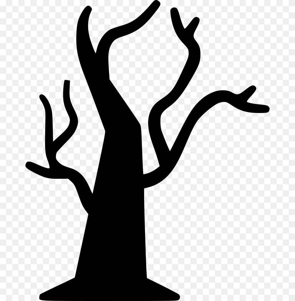 Halloween Halloween Tree Tree Halloween Tree Icon, Silhouette, Stencil, Bow, Weapon Png Image