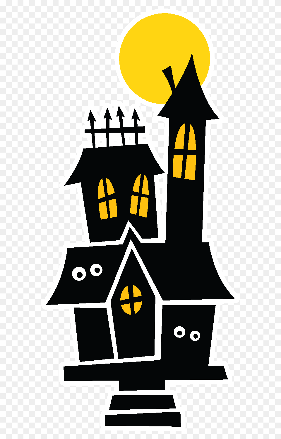 Halloween Haunted House Clip Art, Dynamite, Weapon Free Png Download