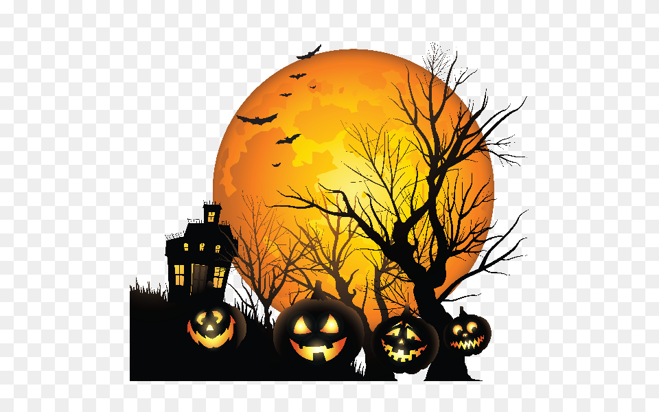 Halloween Haunted House Clip Art, Festival, Machine, Wheel Free Png Download