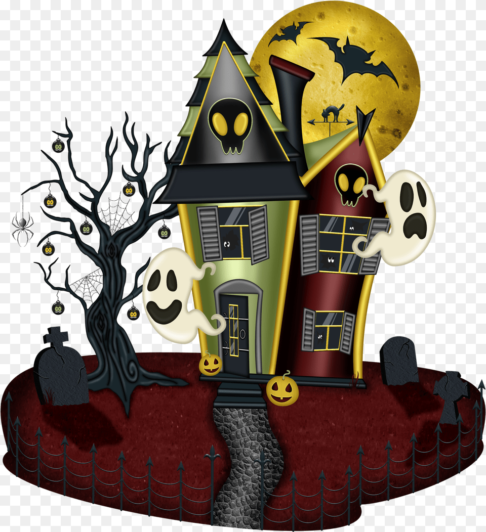 Halloween Haunted House Clipart, Dynamite, Weapon Png