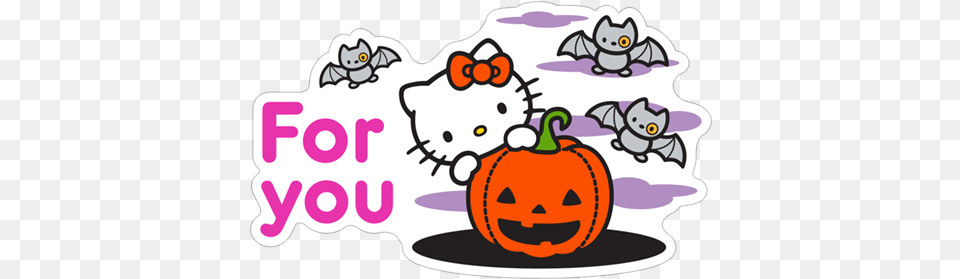 Halloween Hello Kitty, Vegetable, Pumpkin, Produce, Plant Free Png