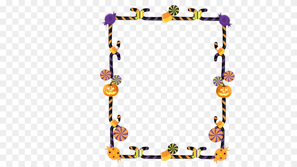 Halloween Holiday Clip Art Halloween Border Download, Accessories, Jewelry, Necklace Png Image