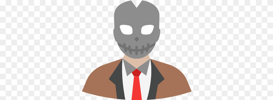 Halloween Hoody Villain Icon, Accessories, Tie, Formal Wear, Adult Free Png