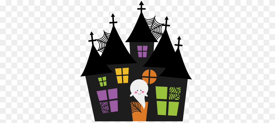 Halloween House Picture, Baby, Person, Cross, Symbol Png Image