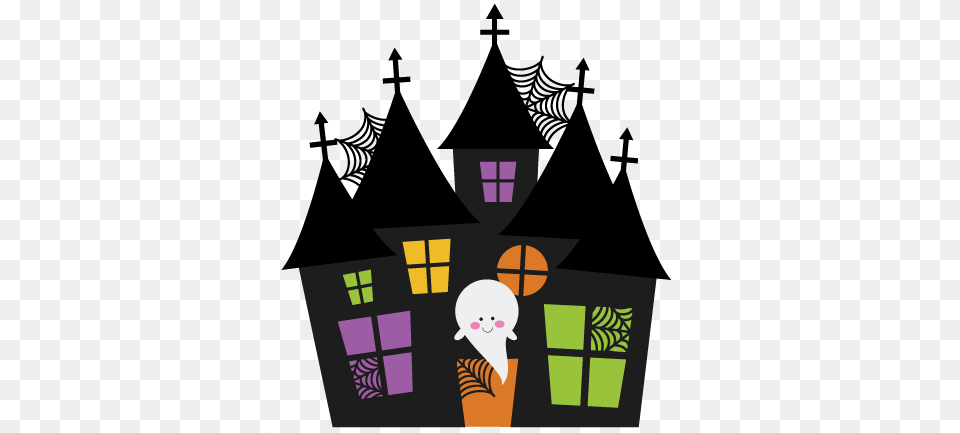 Halloween House Picture Halloween Haunted House Clipart, Baby, Person, Art, Head Free Png