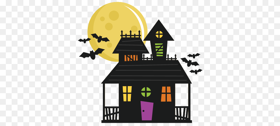 Halloween House Transparent Background Transparent Haunted House, Architecture, Rural, Building, Countryside Png Image