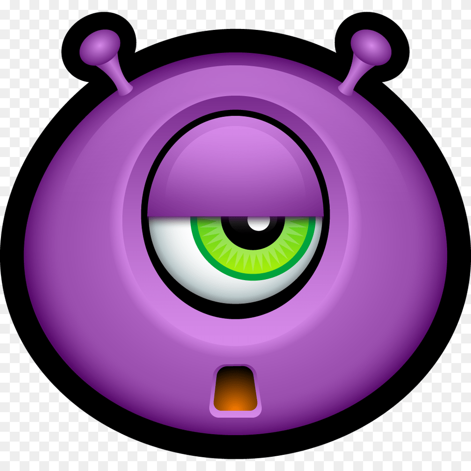 Halloween Icons, Purple, Disk Png Image