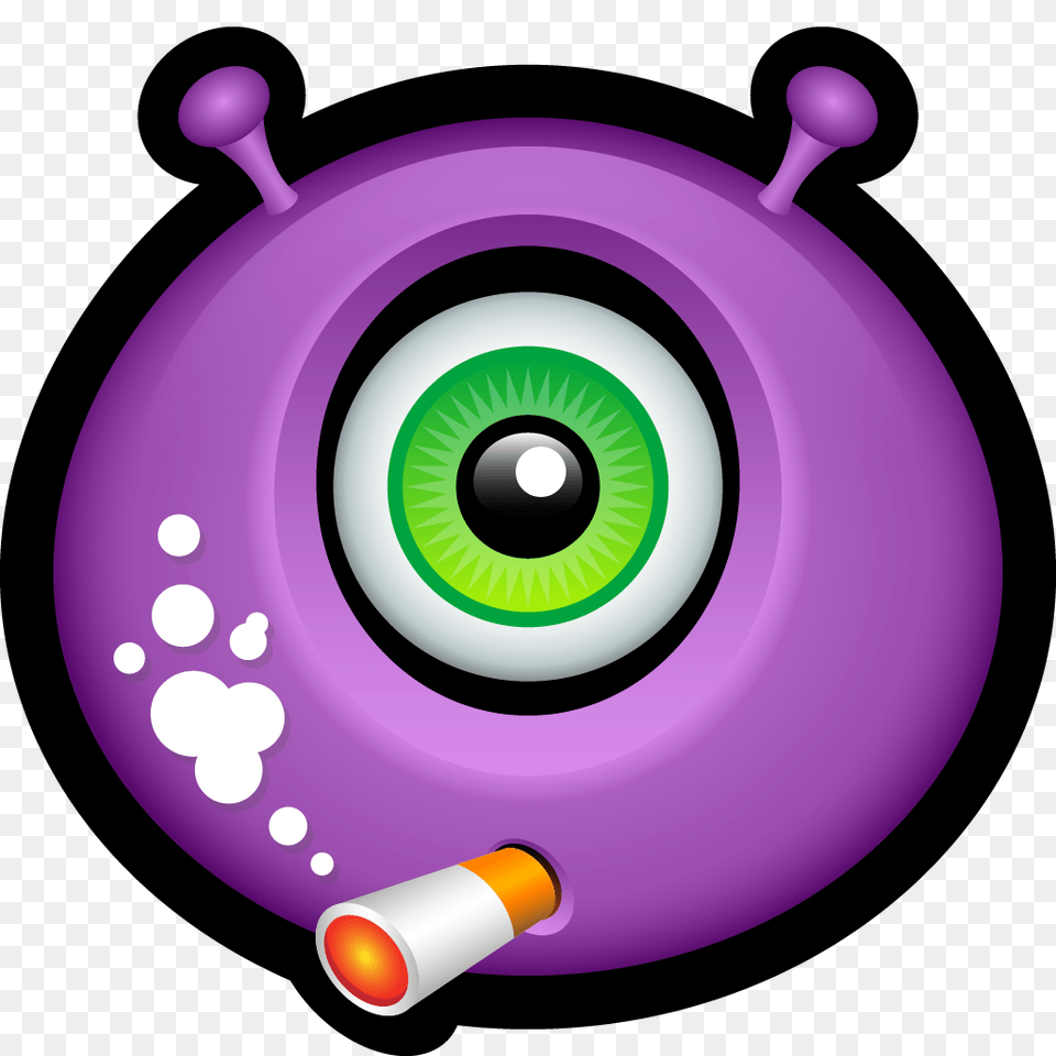 Halloween Icons, Purple, Disk Png Image