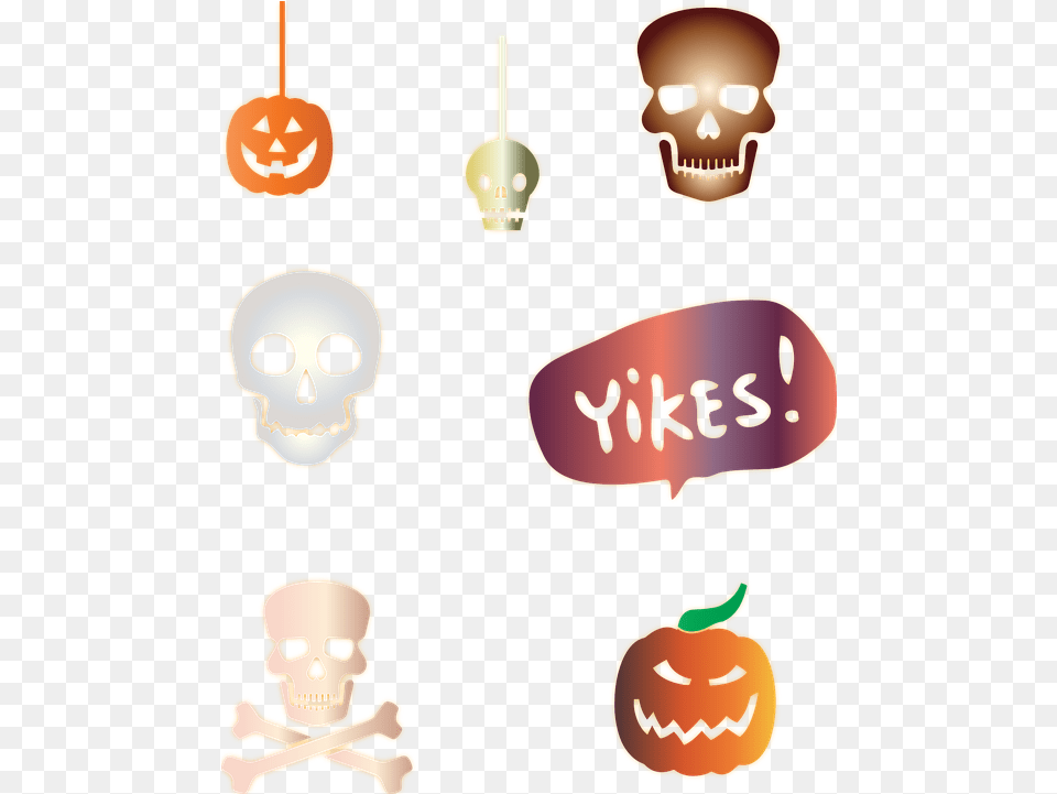 Halloween Icons Vector Graphic On Pixabay Creepy, Baby, Person, Festival, Face Free Png