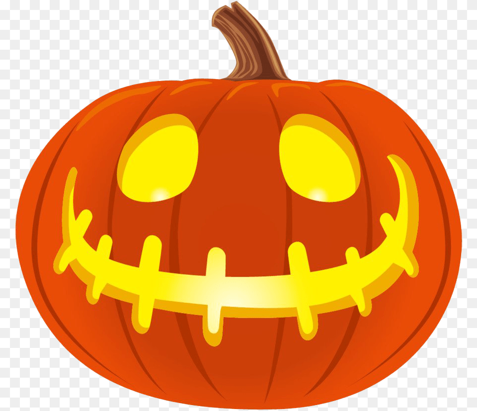 Halloween Jack Halloween Pumpkin Cartoon, Food, Plant, Produce, Vegetable Free Png Download