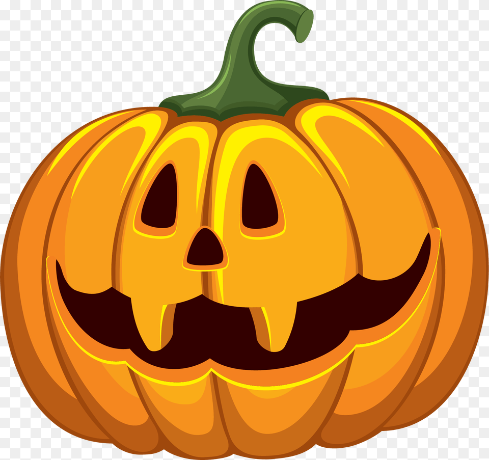 Halloween Jack O Lantern Clipart, Food, Plant, Produce, Pumpkin Free Transparent Png