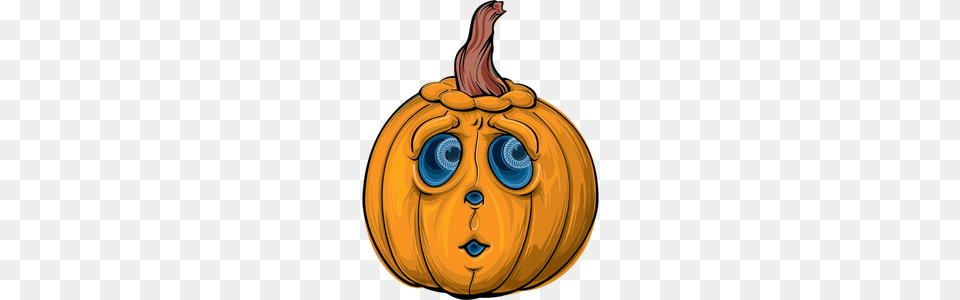 Halloween Jack O Lantern Clipart, Food, Plant, Produce, Pumpkin Free Png