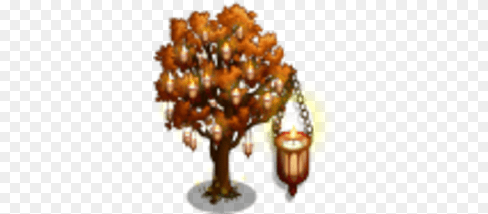 Halloween Lantern Tree Farmville Wiki Fandom, Lighting, Chandelier, Lamp, Plant Free Transparent Png