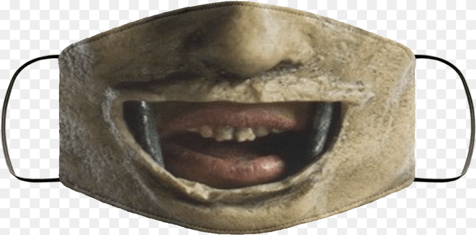 Halloween Leatherface Face Mask Cloth Face Mask, Teeth, Person, Body Part, Mouth Png Image