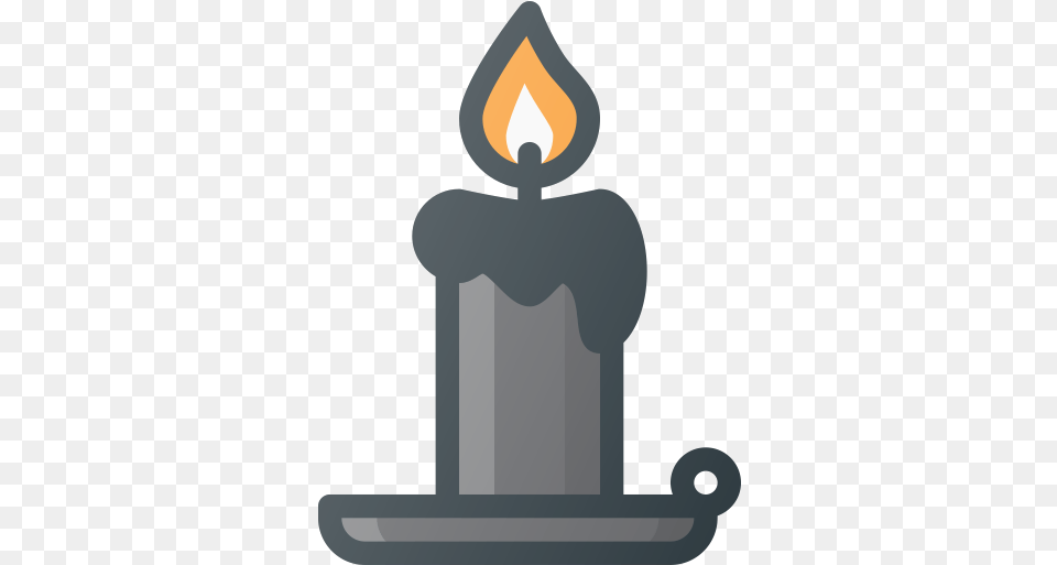 Halloween Light Dark Candle Icon Velas De Halloween, Person Png