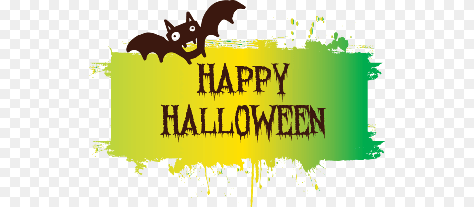 Halloween Logo Cartoon Green For Happy Dig The Beach, Animal, Mammal, Cat, Pet Free Png Download