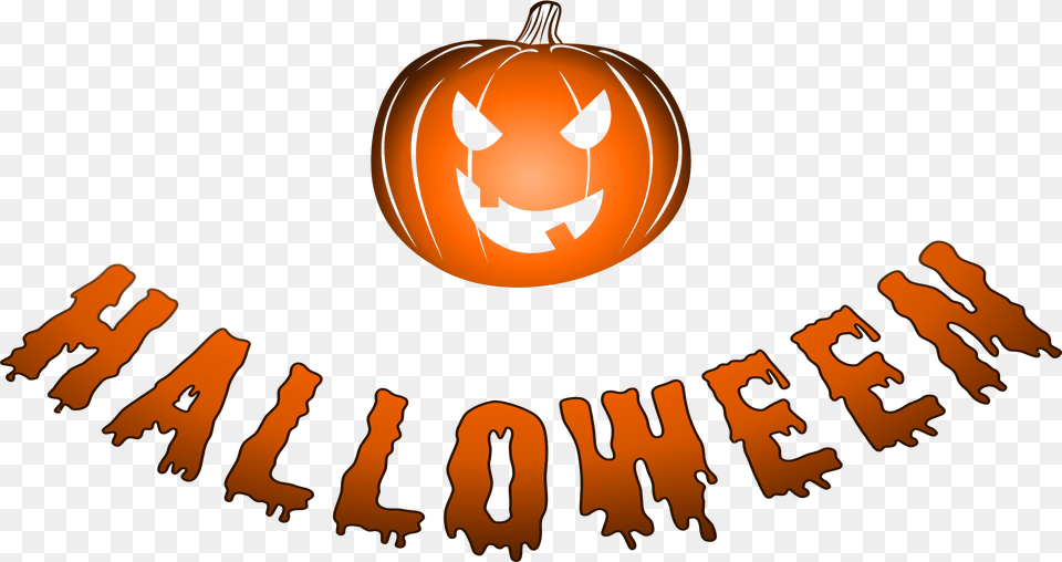 Halloween Logo With Jack O Lantern Icons, Festival Free Png Download