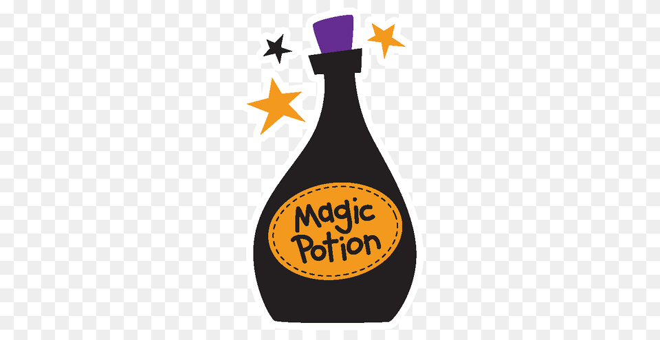 Halloween Magic Potion Clip Art, Bottle, Ammunition, Grenade, Weapon Free Png Download