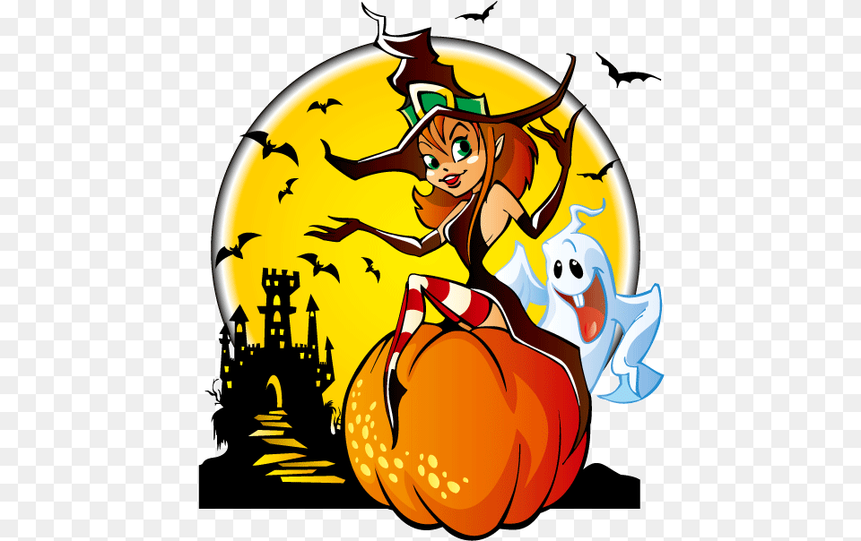 Halloween Material Tree Vector Witch The Clipart Marcos De Halloween 2018, Baby, Person, Festival, Face Png