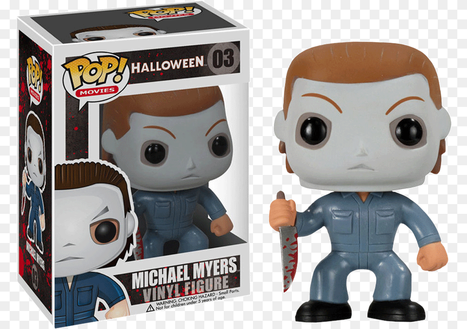 Halloween Michael Myers Pop Vinyl Pop Funko Michael Myers, Person, Baby, Face, Head Free Png