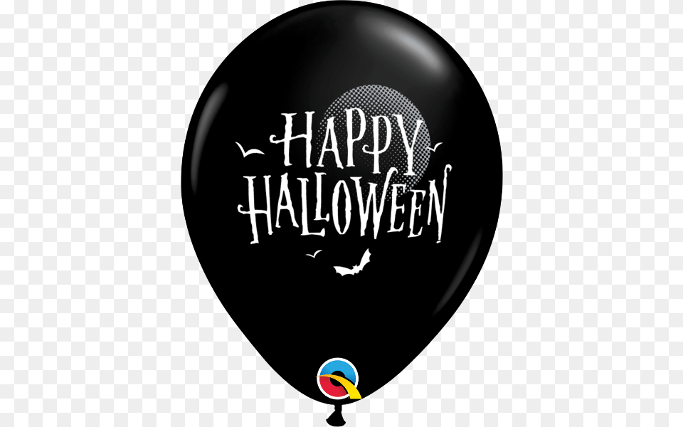 Halloween Moon Amp Bats Balloons Balloon Free Png