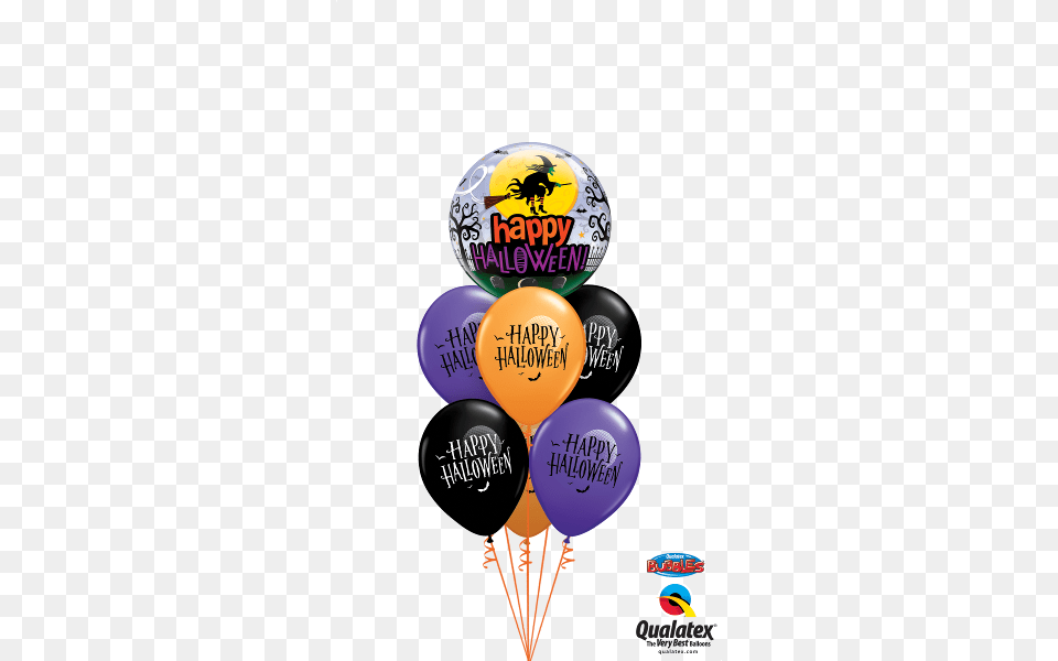 Halloween Moon Amp Bats Balloons Burton Amp Burton Toy Foil Balloon Png