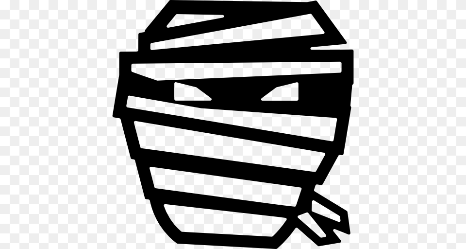 Halloween Mummy, Crash Helmet, Helmet, Stencil Png Image