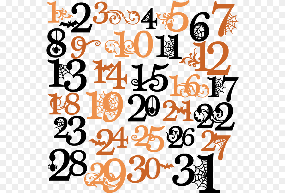 Halloween Numbers Cutting Halloween Cuts, Person, Military, Military Uniform, Camouflage Free Png Download