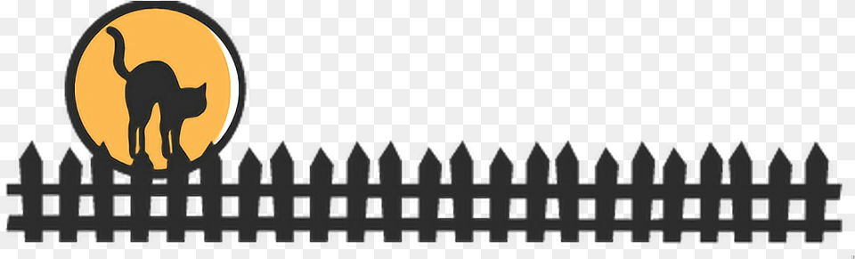 Halloween October Spooky Scary Frame Ribbon Moon Cute Halloween Border, Fence, Animal, Canine, Dog Free Transparent Png