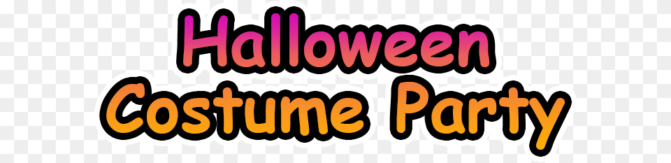 Halloween Party, Sticker, Logo, Text Free Transparent Png