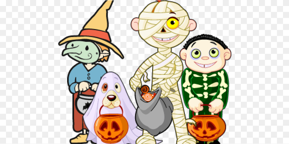 Halloween Party Costume Coloring Trick Or Treat Clip Art, Baby, Person, Cartoon, Face Png Image