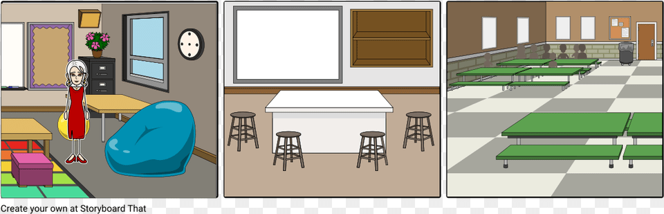 Halloween Party Storyboard, Furniture, Table, Indoors, Person Free Png