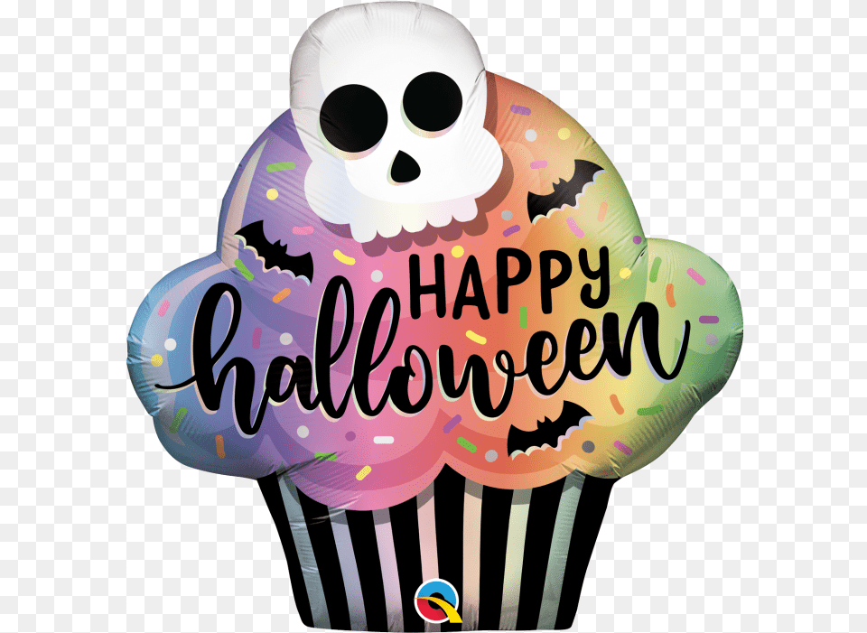 Halloween Pic Cupcakes Cartoon, Cake, Cream, Cupcake, Dessert Png Image