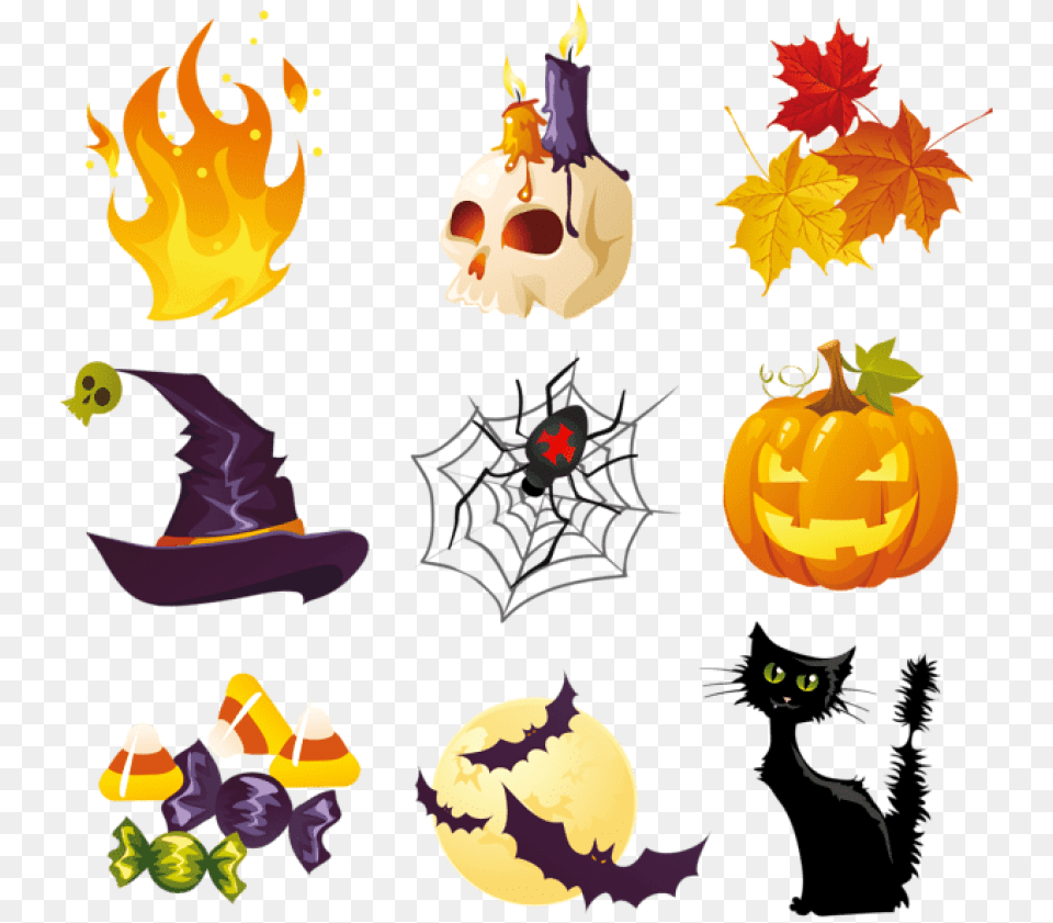 Halloween Pictures Collection Halloween Clipart Collection, Leaf, Plant, Festival, Person Free Transparent Png