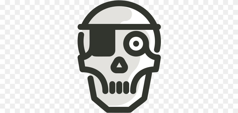 Halloween Pirates Skeleton Skull Spooky Icon Caveira Icone, Stencil, Baby, Person Free Transparent Png