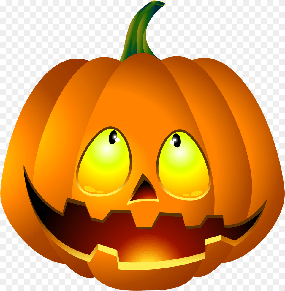 Halloween Pumpkin, Vegetable, Food, Produce, Plant Free Png Download
