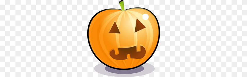 Halloween Pumpkin Borders Clip Art, Vegetable, Food, Produce, Plant Png