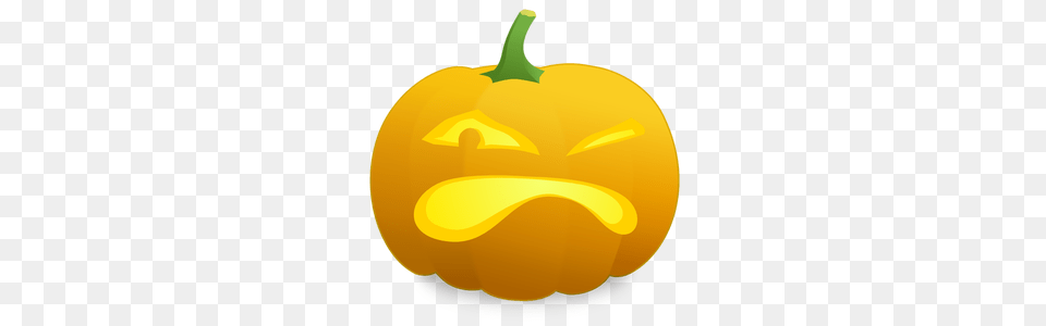 Halloween Pumpkin Clipart, Food, Produce, Bell Pepper, Pepper Free Png Download