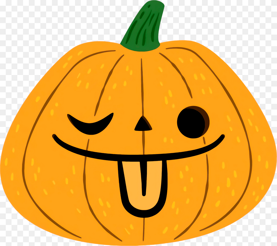 Halloween Pumpkin Clipart, Food, Plant, Produce, Vegetable Png
