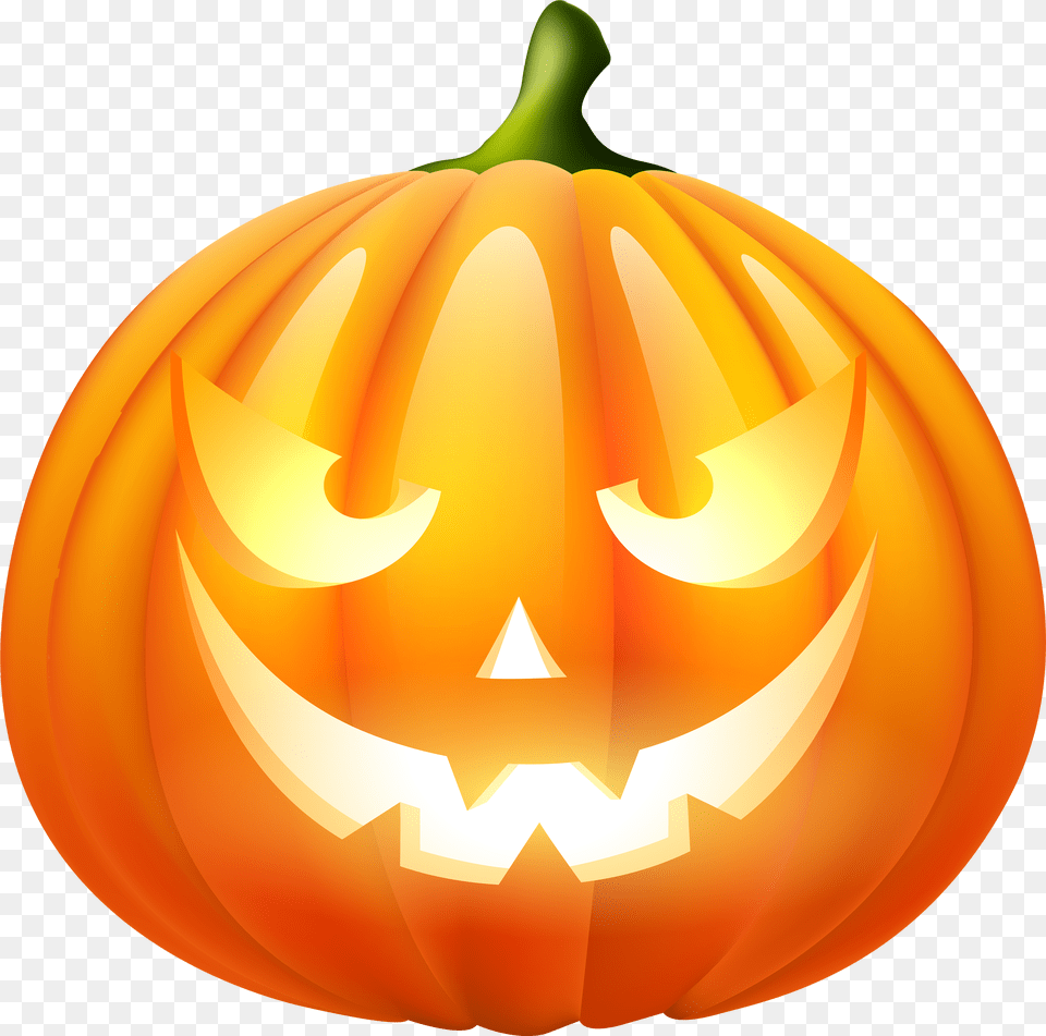 Halloween Pumpkin Clipart Image Halloween Pumpkin Clipart, Festival, Food, Plant, Produce Png