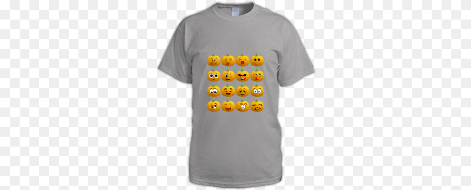 Halloween Pumpkin Emoji Men T Shirt Lee Mead Tshirt, Clothing, T-shirt, Food, Plant Free Transparent Png