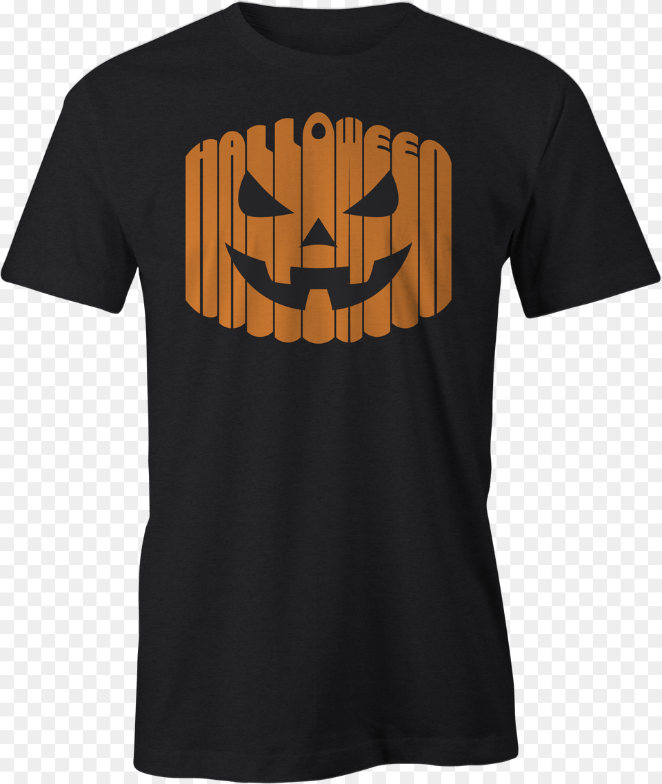 Halloween Pumpkin Face Haunter T Shirt, Clothing, T-shirt Png Image