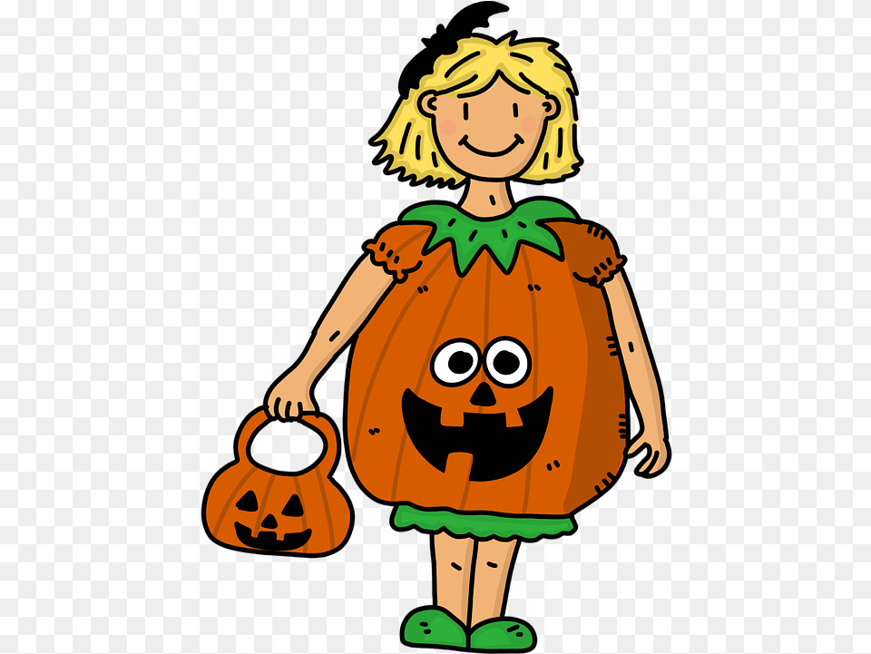 Halloween Pumpkin Fancy Dress Image On Pixabay, Baby, Person, Face, Head Free Transparent Png