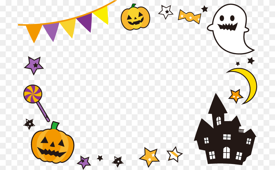 Halloween Pumpkin Frame Halloween Clip Art, Festival Free Png Download