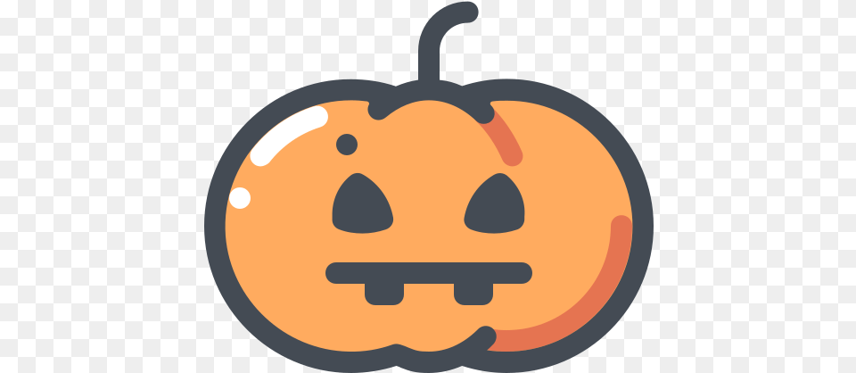 Halloween Pumpkin Icon Download And Vector Jack O Lantern Vector, Food, Plant, Produce, Vegetable Free Transparent Png