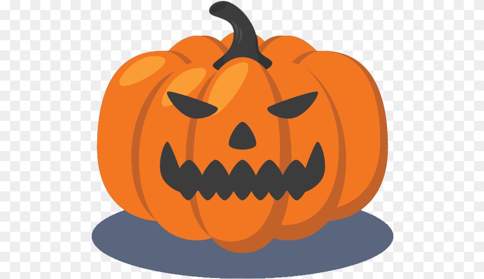 Halloween Pumpkin Vippng, Food, Plant, Produce, Vegetable Free Png Download