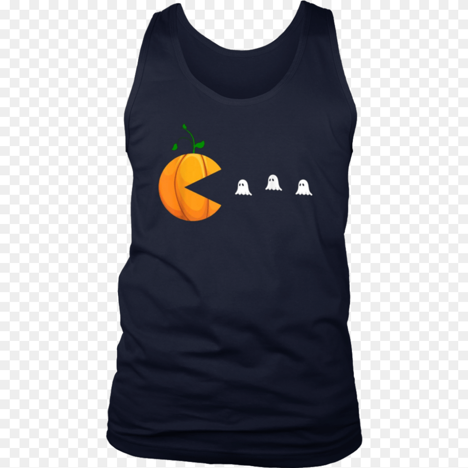 Halloween Pumpkin Pacman Ghost Shirt T Shirt, Clothing, Tank Top, Blouse Png