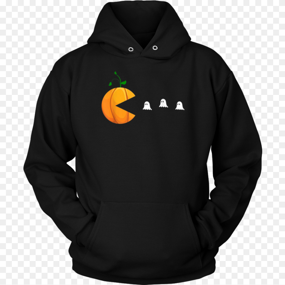 Halloween Pumpkin Pacman Ghost Shirt Tulfo And Chill Hoodie, Clothing, Knitwear, Sweater, Sweatshirt Free Png Download