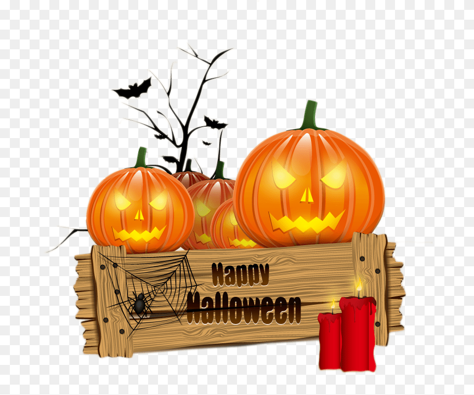 Halloween Pumpkin Transparent Background, Weapon, Candle Free Png Download