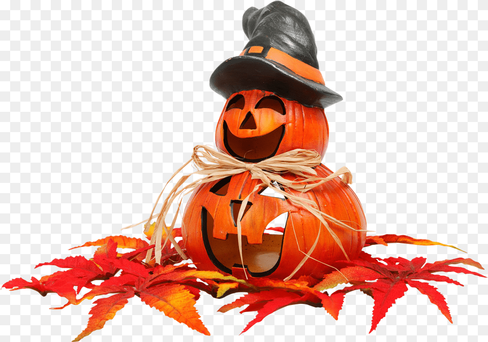 Halloween Pumpkin U2013 For Bundeve Za No Vetica, Plant, Leaf, Adult, Person Free Transparent Png